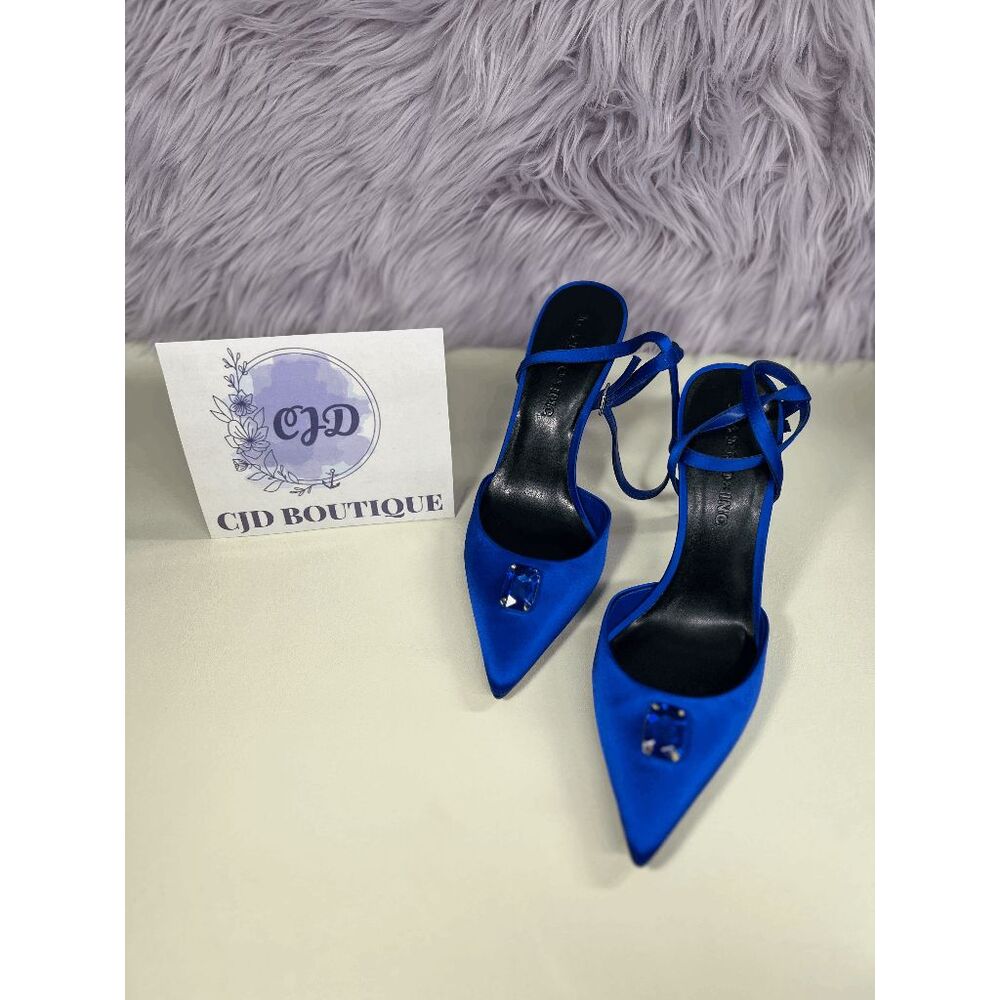 Mateo by International Concepts Victoria Women's Gemstone Pumps - Cobalt 10M